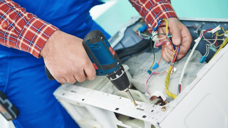 Turgutlu Fagor Fagor çamaşır makinesi kart tamiri – Su almama arızası orijinal parça ile giderildi. - Teknik servis örneği